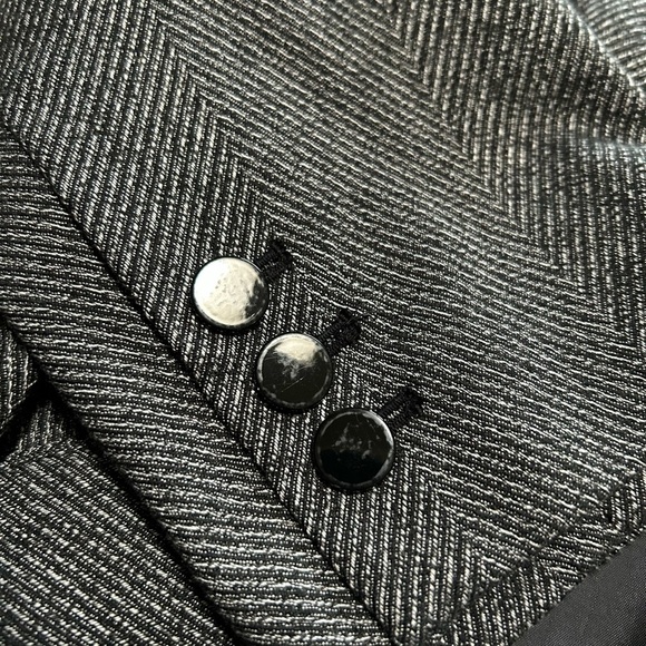 Calvin Klein Women's Charcoal Blazer - Picture 5 of 8